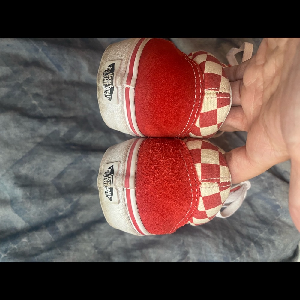 Old school red checkered vans - Picture 3 of 6